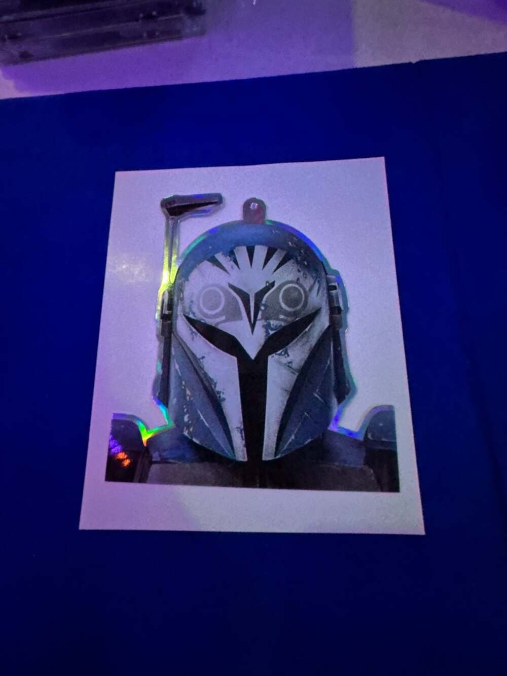 2025 Topps Star Wars Chrome Oversize Heads Diecut Exclusive - Bo-Katan Kryze